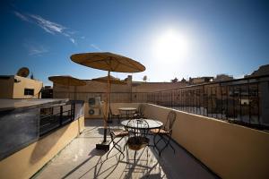 Balkón nebo terasa v ubytování Riad Tafoukt Fes