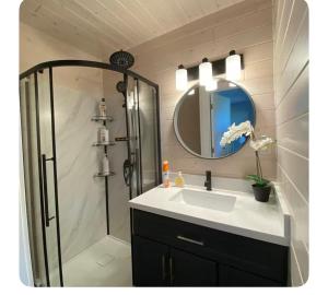 Ένα μπάνιο στο Sunrise net cottage +59 φωτογραφίες