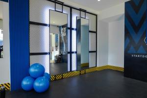 Fitness centrum a/nebo fitness zařízení v ubytování Amata Patong