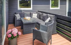 Posezení v ubytování Holiday Home Astavej Løkken I