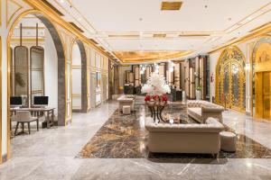 Posezení v ubytování Dolce by Wyndham Hanoi Golden Lake