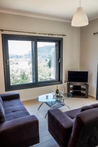 Posezení v ubytování Golden Sun Villas