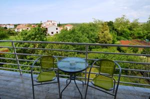 Balkón nebo terasa v ubytování IstraNova Apartments