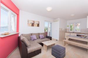 Posezení v ubytování Apartment Ljuba