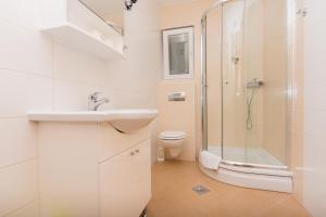 Koupelna v ubytování Apartment Ljuba