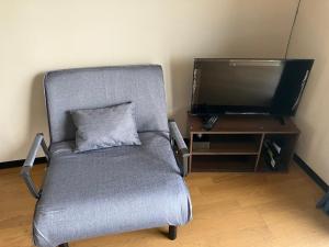 TV a/nebo společenská místnost v ubytování 豊前市国際交流会館