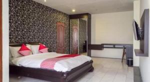 Postel nebo postele na pokoji v ubytování Nipah Island Resort