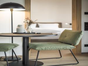Ένα ή περισσότερα κρεβάτια σε δωμάτιο στο Apartment in Kirchberg near Ski Lift
