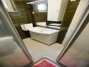 Koupelna v ubytování Scenic Holiday Home in Bibinje near Sea