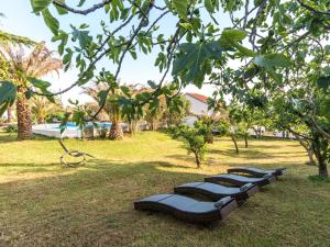 Zahrada ubytování Scenic Holiday Home in Bibinje near Sea