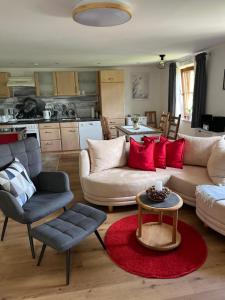 Kuchyňa alebo kuchynka v ubytovaní Ferienwohnung Am Jodlerweg