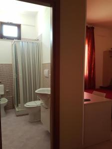 A bathroom at L'Isola del Sale
