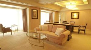 Χώρος καθιστικού στο Hotel de Premiere Minowa