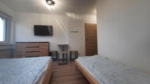 Postel nebo postele na pokoji v ubytování Noclegi u Adama