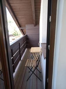 Balkón alebo terasa v ubytovaní Apartmány Šmika