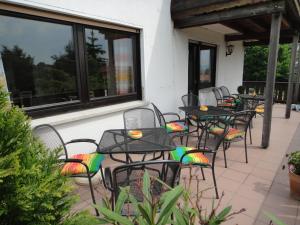 Restaurace v ubytování Gästehaus am Sonnenberg