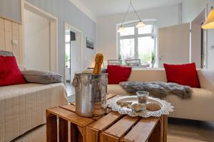 Posezení v ubytování Feel Meer