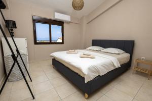 Giường trong phòng chung tại Veranda Seaview Luxury Residence with shared pool