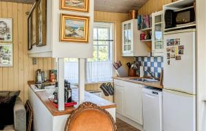 Dapur atau dapur kecil di Gorgeous Home In Væggerløse With Wifi