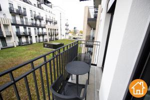 Balkón alebo terasa v ubytovaní Apartamenty Baltic Fort - visitopl