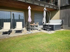 Zahrada ubytování Apartment am Weinberg