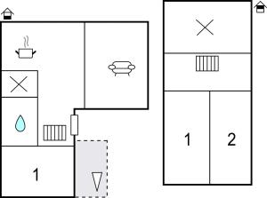 Půdorys ubytování Ferienhaus In Rechnitz
