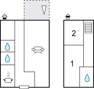 Půdorys ubytování Ferienhaus - St, Koloman