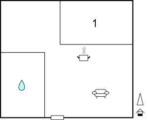 Planimetria di Gemuetliche Ferienwohnung