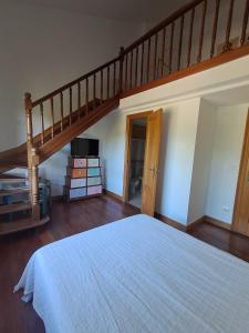 Postel nebo postele na pokoji v ubytování B&B Eguzkitza