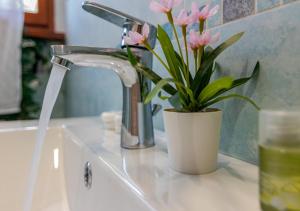 lavabo con maceta y grifo en Landi 2 - Near the center, free public parking, en Pisa 20 fotos más