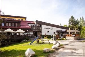 Budova, v ktorej sa penzión nachádza
