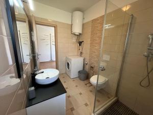 Koupelna v ubytování "DeeZee" Apartment + 30 fotografií