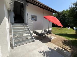 Budynek, w którym mieści się apartament