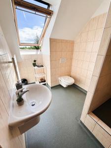 Kúpeľňa v ubytovaní Wellness hotel & minipivovar Kněžínek