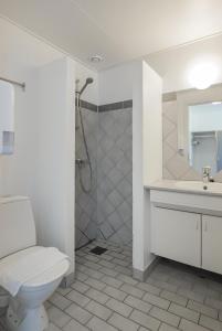 Koupelna v ubytování Hotel Vissenbjerg Storkro