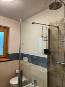 Kúpeľňa v ubytovaní Residence Raethia tra Bormio e Livigno