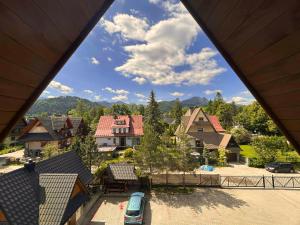 Widok na góry z tego obiektu B&B