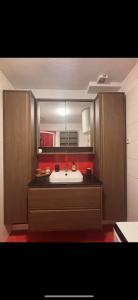 Küche/Küchenzeile in der Unterkunft Apartmani Merica