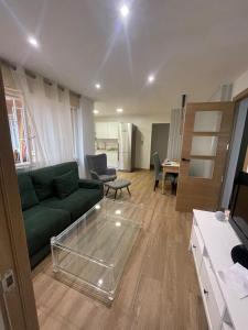 Χώρος καθιστικού στο Precioso apartamento luminoso con terraza