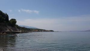 a group of people swimming in a body of water at Jasmina in Senj