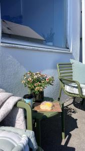 Χώρος καθιστικού στο Apartment Elisabeth at Fiskekrogen
