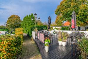 Zahrada ubytování Hotel Aarslev Kro
