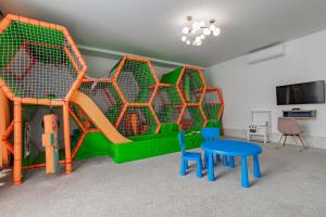 TV a/nebo společenská místnost v ubytování Elena Spa Resort