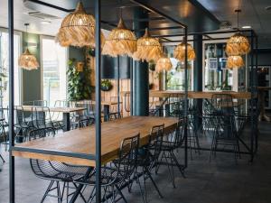 Restaurace v ubytování ibis budget Bordeaux Aéroport