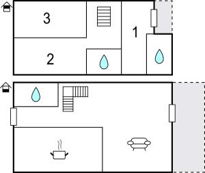 The floor plan of Jarales Alpha