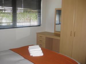 Katil atau katil-katil dalam bilik di Howth village apartment