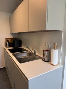Η κουζίνα ή μικρή κουζίνα στο OTTA Apartments Golte C1