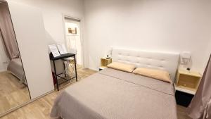 Postel nebo postele na pokoji v ubytování Cilento Mare Jacuzzi