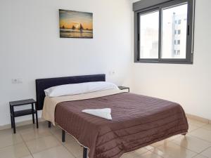 Posteľ alebo postele v izbe v ubytovaní Apartamentos Benicarló Lowcost 3000