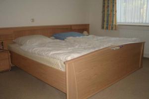 Postel nebo postele na pokoji v ubytování Am grooten Steen 20, Ferienwohnung 1 + 5 fotografií